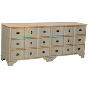 Credenza in legno 193x50x80h cm verde
