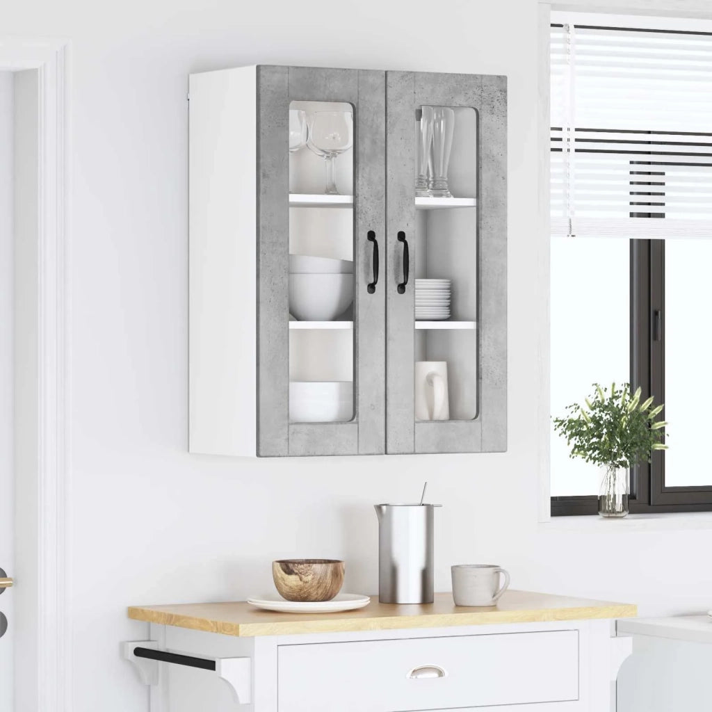Pannello lavastoviglie con porta Grigio cemento 60 x 31 x 80 cm 885438