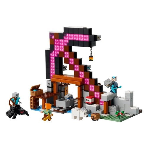 Costruzioni lego 21277 minecraft la miniera delle piccozze