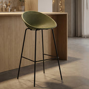 Trong, Sgabello set da 2 Indoor/outdoor Seduta Traforata, 51x82x58h cm Verde