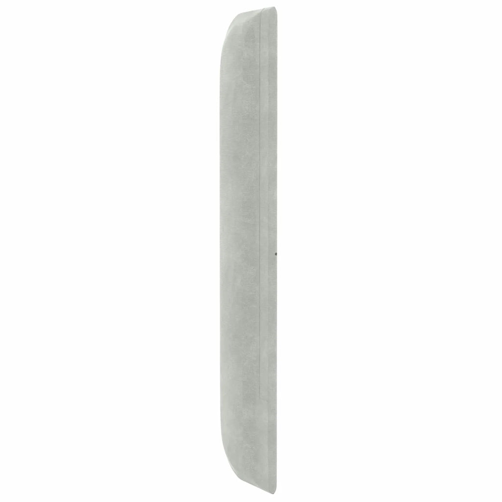 Orecchia della Testata Grigio chiaro 80 x 16 x 4 cm Velluto CFW3518955