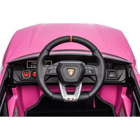 Macchina Elettrica per Bambini 12V con Licenza Lamborghini Urus Rosa