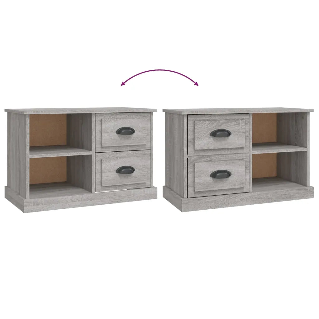 Mobile TV Grigio Sonoma 73x35,5x47,5 cm in Legno Multistrato 816174