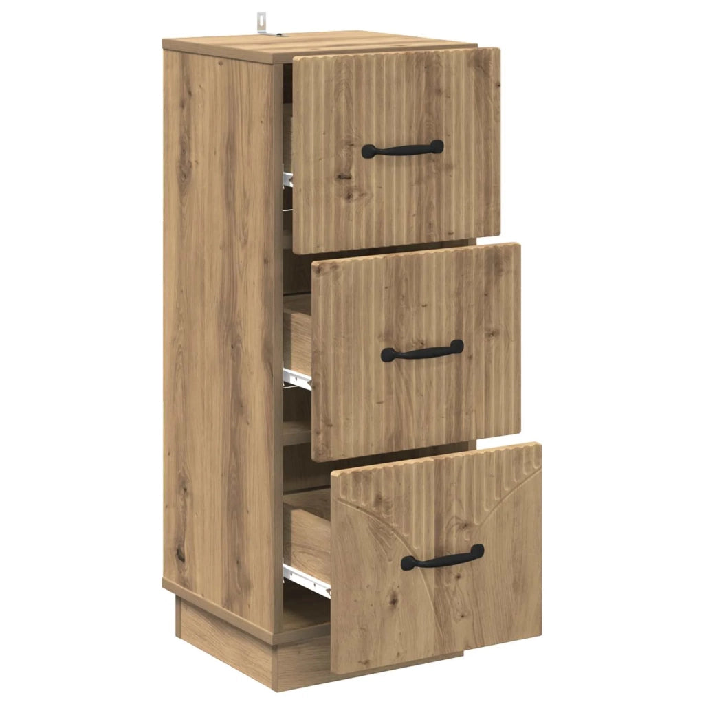 Mobile con Cassetti Rovere Artigianale 33 x 34,5 x 87 cm 895314