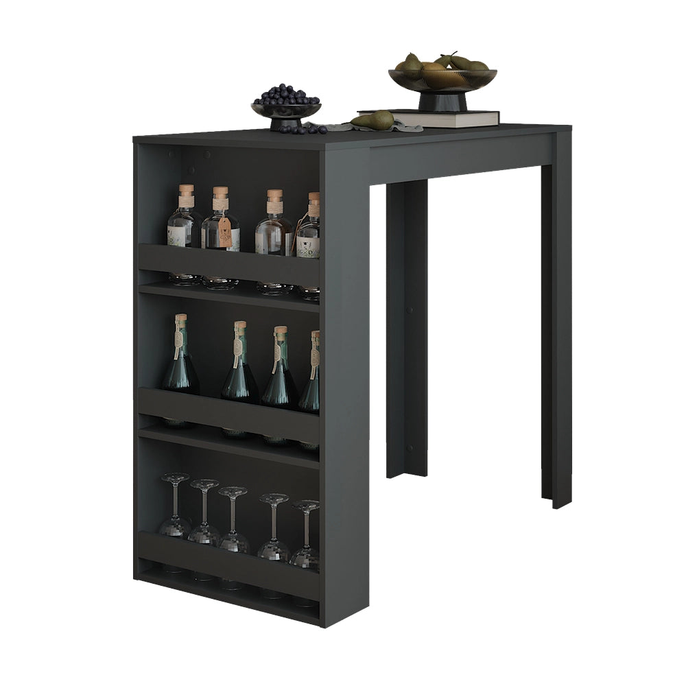 Vicco Tavolo da bar Antracite 57 x 117 cm