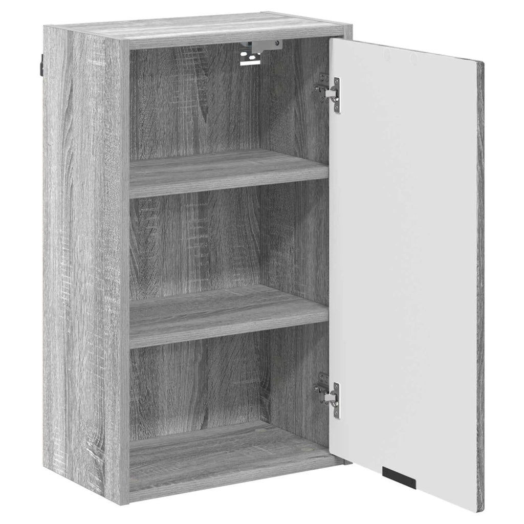 Mobile da Bagno con porta Grigio Sonoma 39 x 23,5 x 65 cm 883390