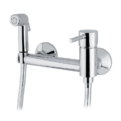 MISCELATORE MONOCOMANDO A PARETE CON KIT DOCCETTA- Cromo- IDRAL- pezzi 1