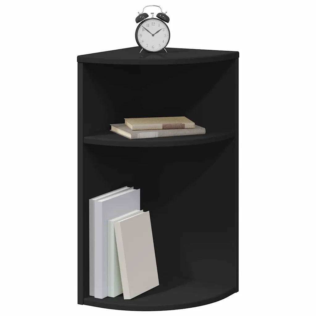 Tavolino Nero 29,6 x 29,6 x 60 cm Legno multistrato 891121