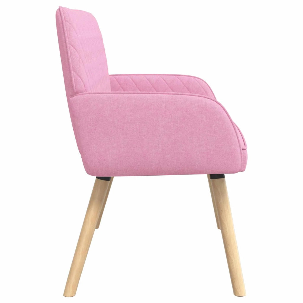 Divano a 2 Posti con Gambe in Legno Massello 2 posto Rosa 42051041