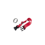 ZOOV COLLARE REG. IN NYLON ROSSO MM.15X30/45- 1,0 pz