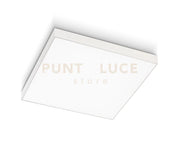 GPL312C- PLAFONIERA IN ALLUMINIO BIANCA A LED 3000K 4949LM 60W 60X60CM