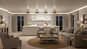 Lampada Da Soffitto APP1302-1C Gold