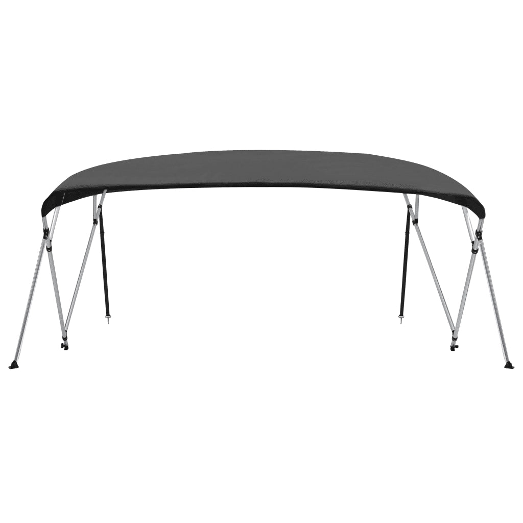 Bimini di Prua Tendalino 4 Archi Antracite 243x(230-244)x137 cm 93142