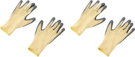 Manopole di isolamento 400V - Resistente al fuoco - per elettricisti - Progetto antiscivolo - Strumenti meccanici - 4 pezzi / 2 paia.