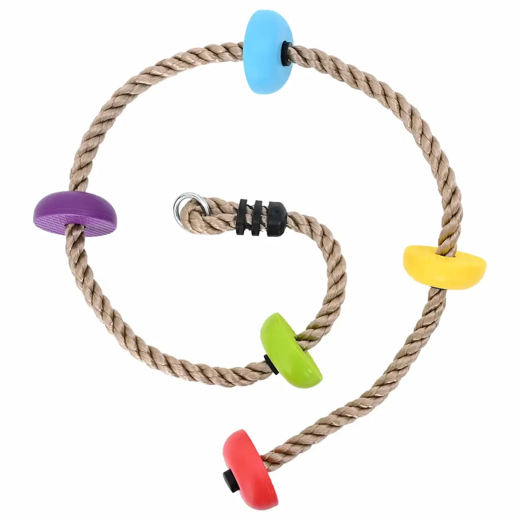 Fune da arrampicata Multicolore 10,5 x 10,5 x 201 cm Poliestere CFW8450883
