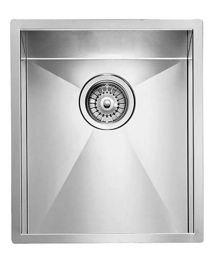 CM filoquadra 39 x 45 x 5 Lavello sottopiano Rettangolare Acciaio inossidabile