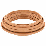 Cinturino in pelle Marrone Chiaro 1000 x 0,8 cm Pelle 42034249