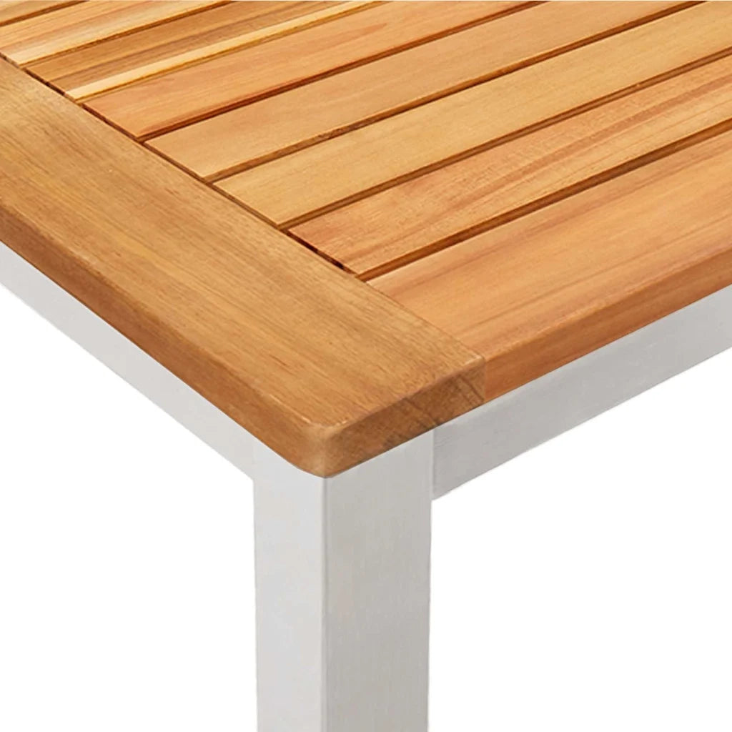 Set da Pranzo per Giardino 7 pcs Legno di Acacia Massello 3334810