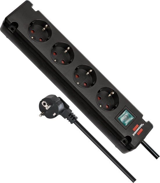 Scatola di connessione 4-volt 15 M cavo nero scatola di connessione