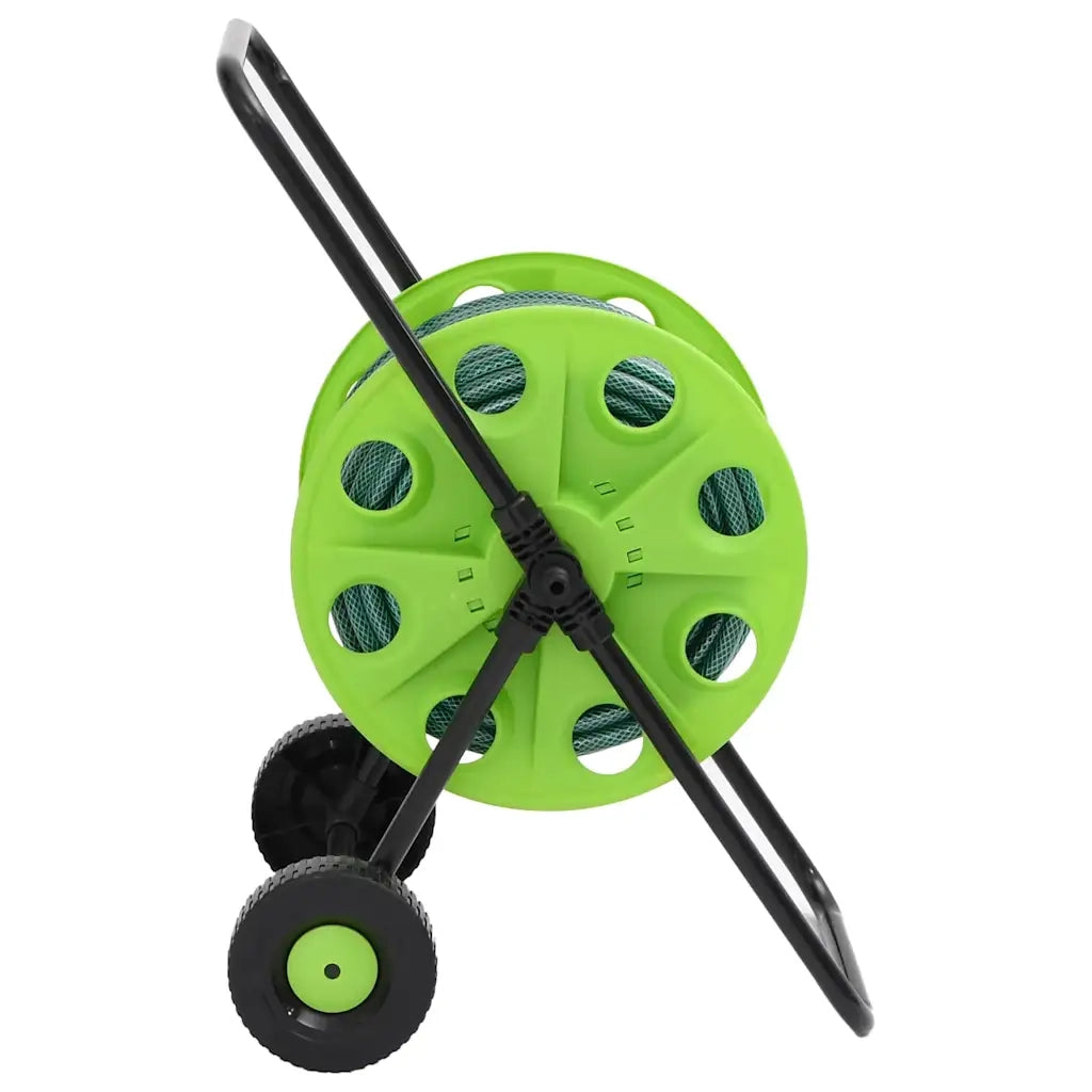Carrello Avvolgitubo Verde con Set Raccordi Tubo 0,5" 30 m PVC 3281523