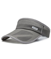 VISIERA - SPORT MODERN | Protezione Solare Unisex | Visiera Larga Rinforzata | Rete Ventilata | Regolazione Elastica, Chiusura