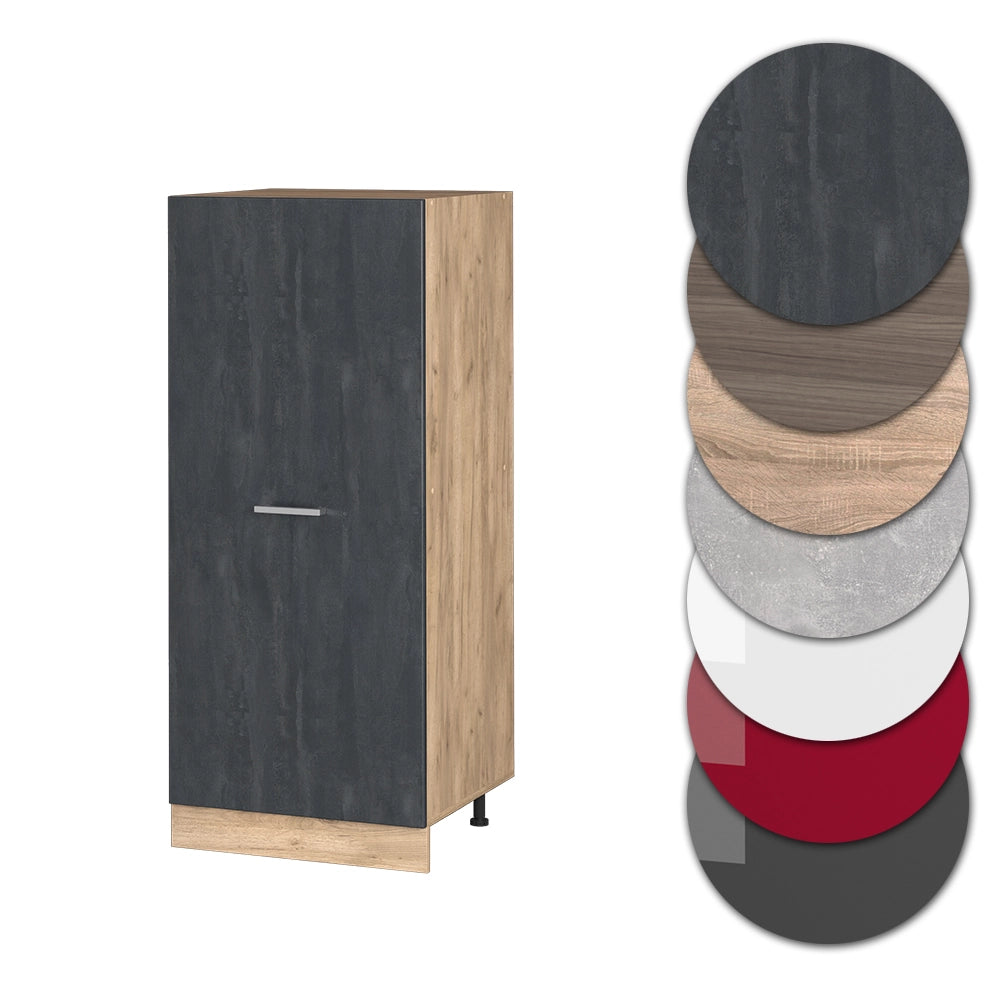 Vicco mobile cucina dispensa Calcestruzzo nero 60 cm