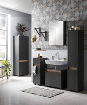 Cassa alta in antracite 302x1645x33 cm (BxHxD), modello 146322