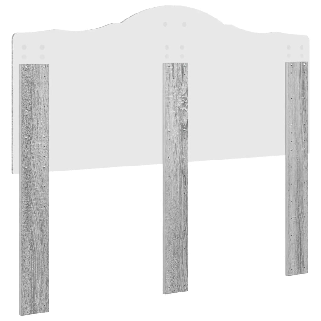 Testiera Grigio Sonoma Legno multistrato