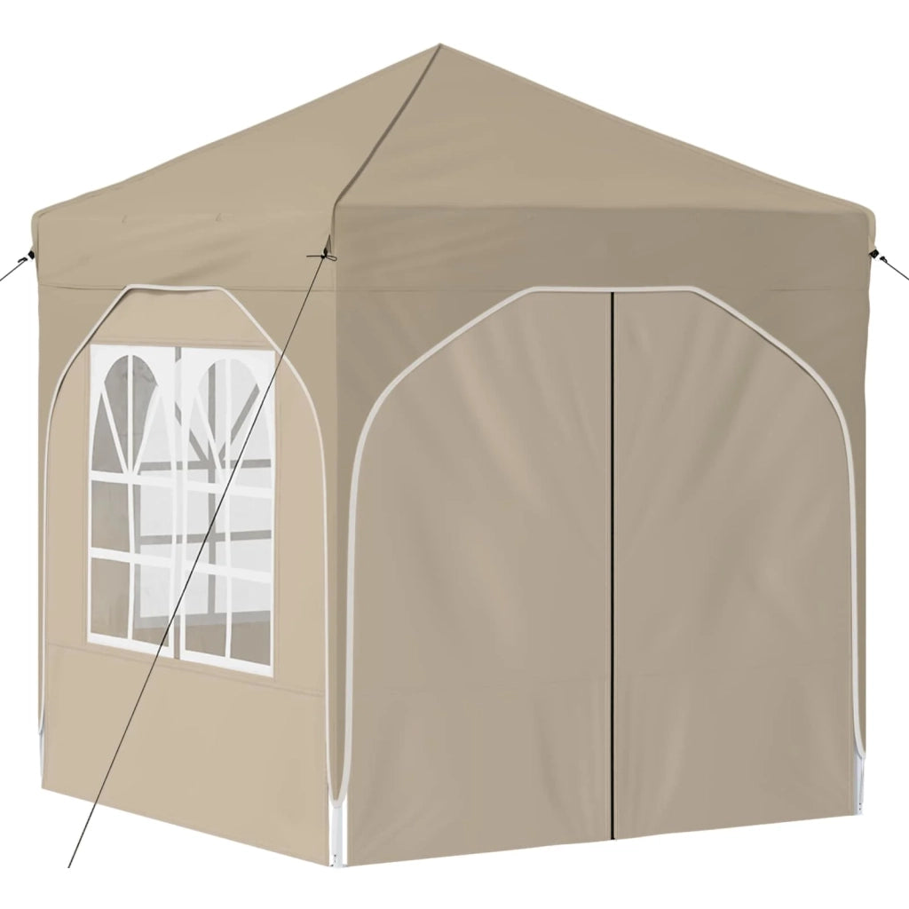 Tenda per feste a pop-up 192 x 192 x 245 cm Crema 42019834