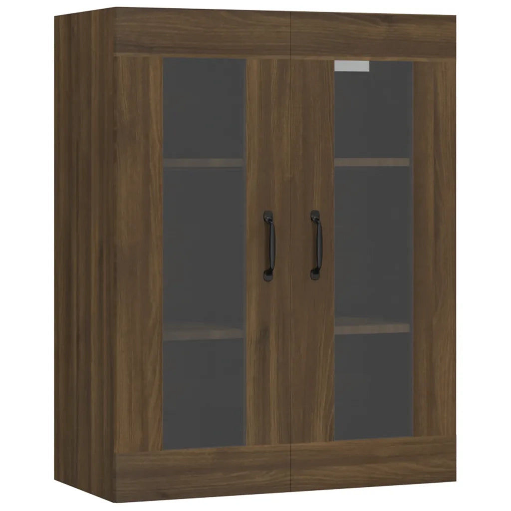 Armadietto Pensile a Parete Rovere Marrone 69,5x34x90 cm CFW6974234