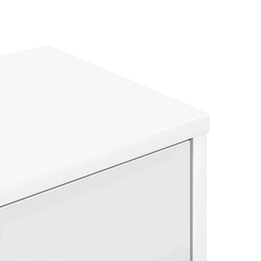 Mensola Angolare da Parete Bianco 48 x 48 x 120 cm 8012228