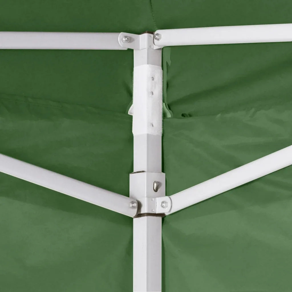 Tenda Pieghevole Verde 3 x 3 m con 4 Pareti 41468
