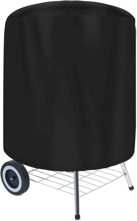 Accessori per barbecue 70x70 cm per esterno - ombrello impermeabile - resistente al vento - protezione UV - nero - accessorio per barbecue - protezione per mobili da giardino
