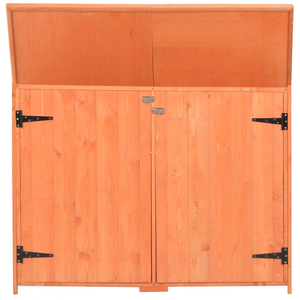 Capanno per Attrezzi in Legno 128x42x91 cm CFW5510242