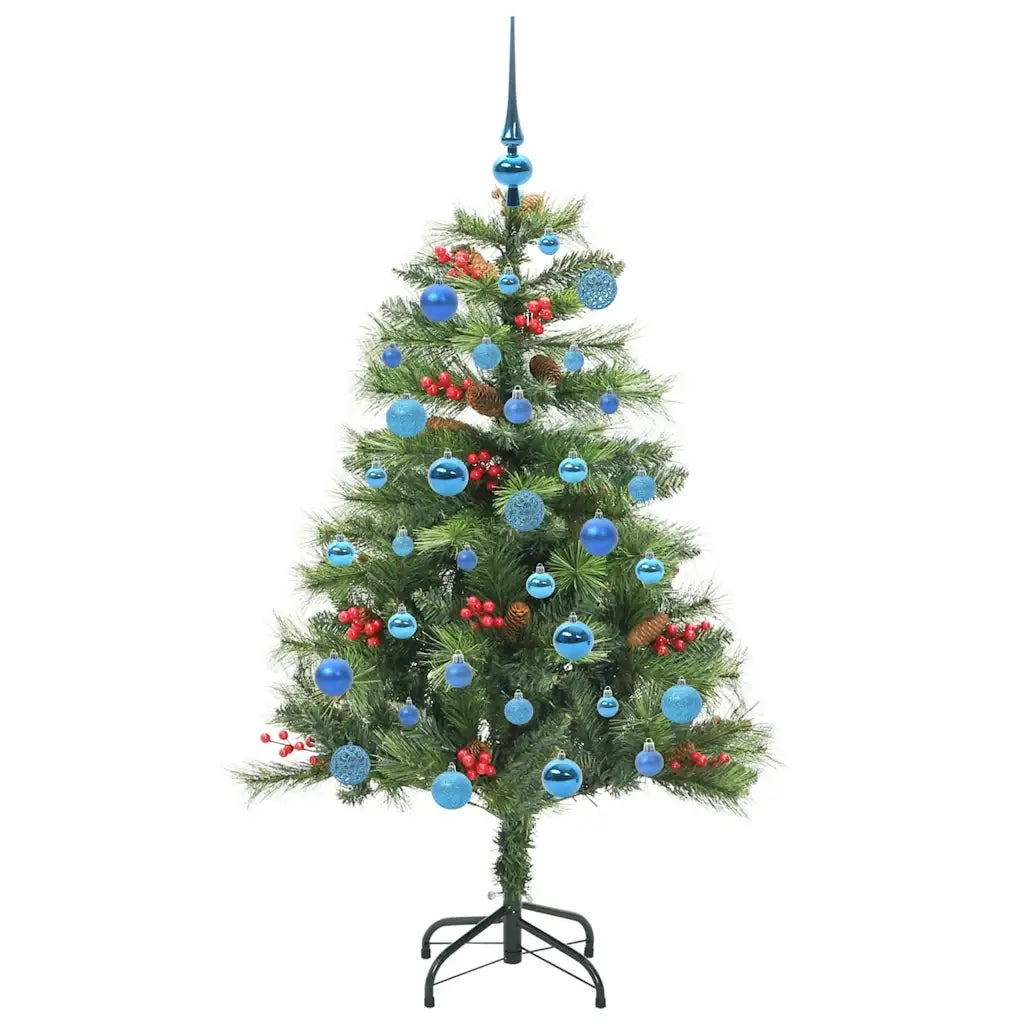 Albero di Natale artificiale Verde 150 cm PVC e Metallo