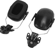 Orechiere Assorbenti 27 dB - Orechiere Beveicolabili - Progettate per Ergonomia - Protezione Uditiva - Idonee per Costruzione e Industria - Materiale ABS/Spugna