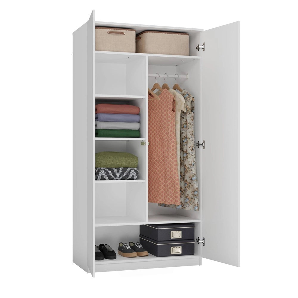 Armadio MALWA SD-90 bianco guardaroba