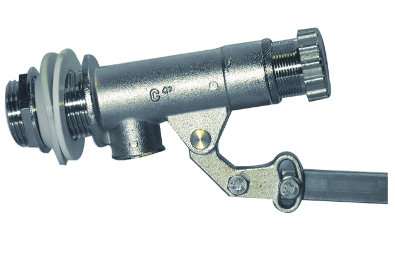 GALLEGGIANTE SILENZIOSO IN OTTONE STAMPATO PER ALTE PRESSIONI- 1/2- FARG- pezzi 1