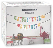 Decorazione personalizzabile per festa - 146 lettere - Numeri/simboli - Carta 11x6 cm