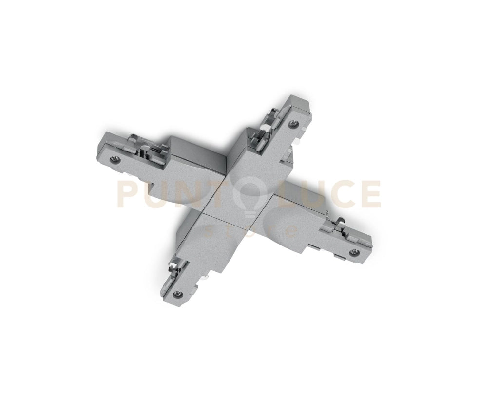 DUOLINE RACCORDO A " CROCE " ALLUMINIO L. 17CM X H. 16CM PER SISTEMA BINARIO