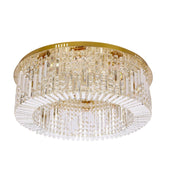 Plafoniera glamour oro cristallo 10xE14 Candellux Maranga