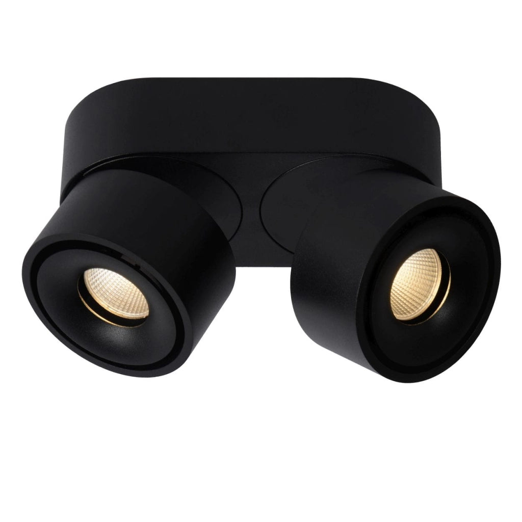 Faretto soffitto Lucide Yumiko nero LED 8W 2700K 1268lm