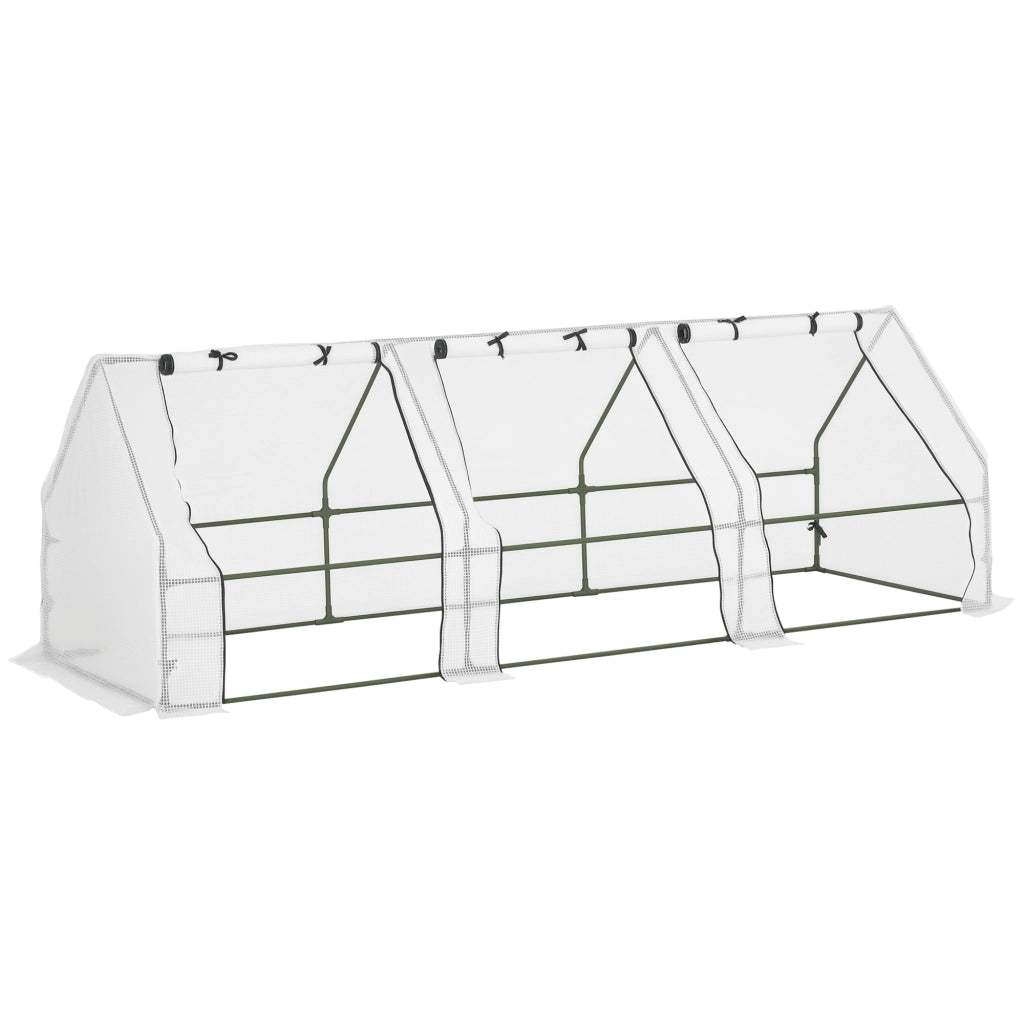 Serra da Giardino ¨C Zephmum ¨C Bianco Acciaio PE 270x90x90