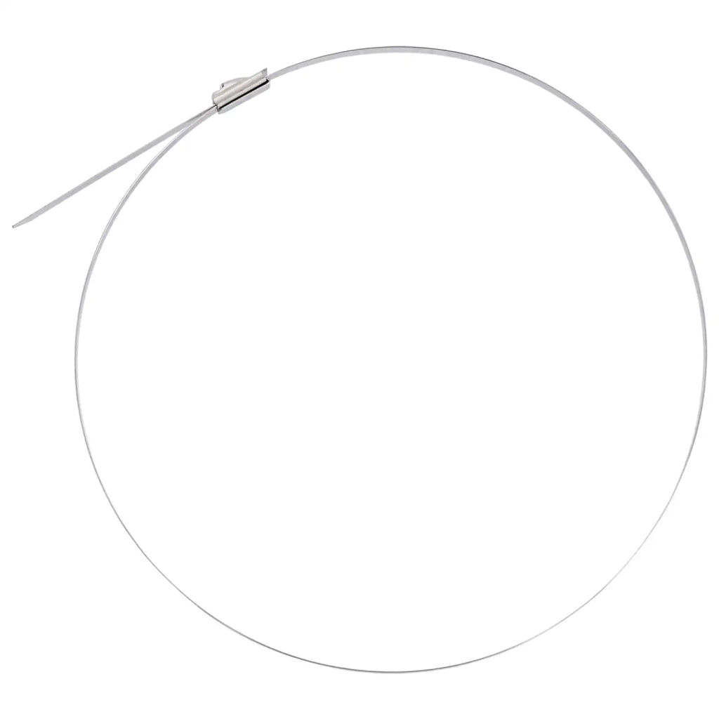 Fascetta per Cavi 25 pz 4,6 x 600 mm Argento 42029329