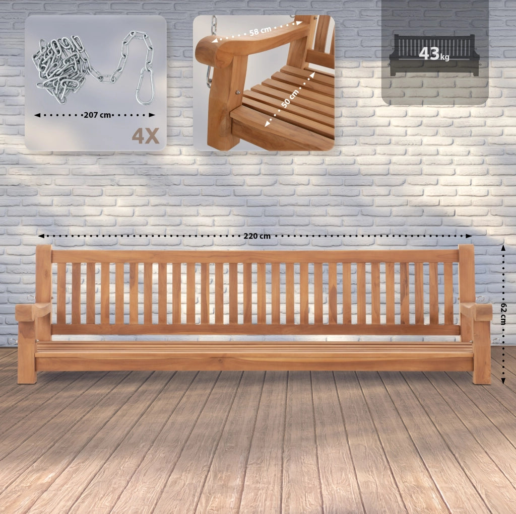Schaukelbank Joyce 220 cm