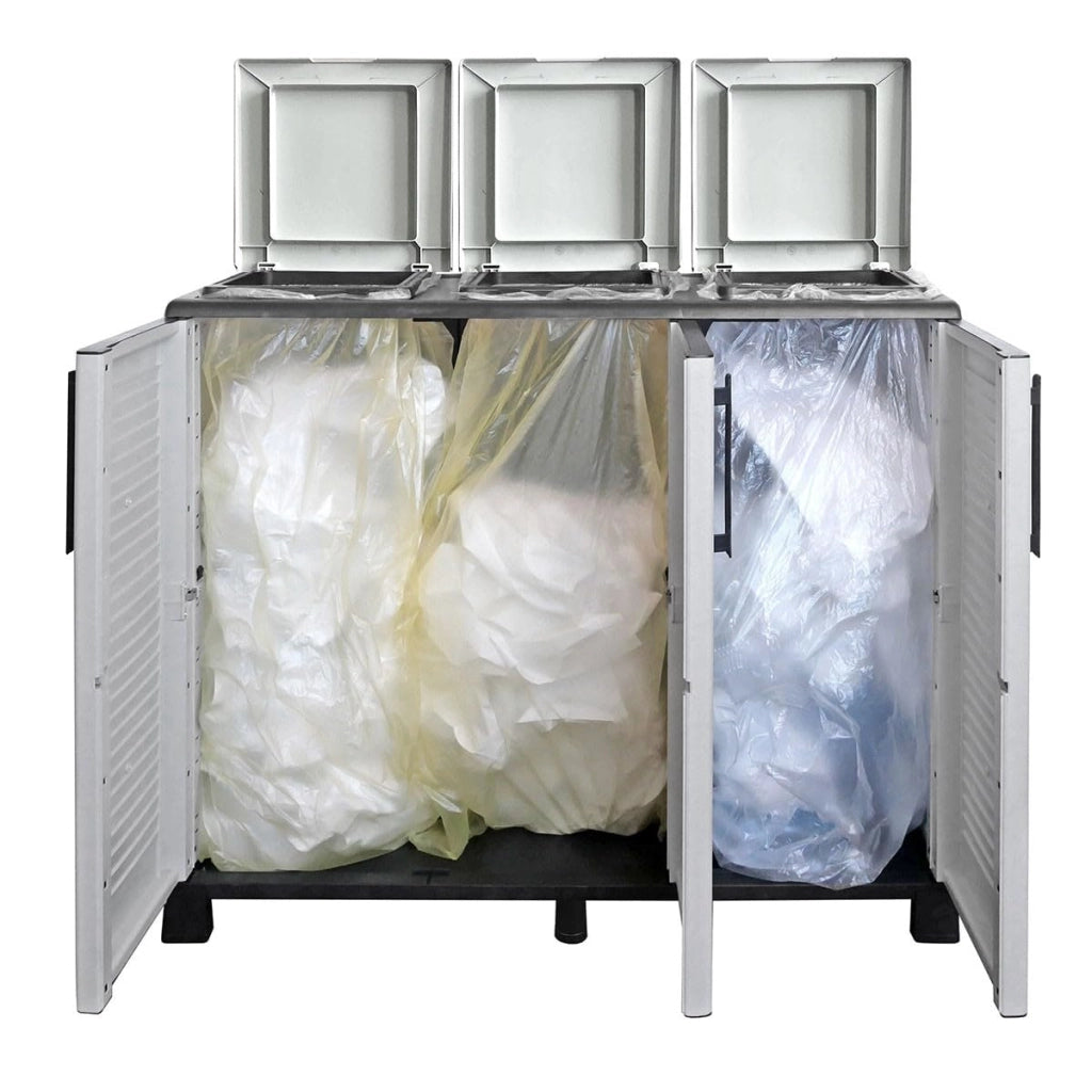Pattumiera Art Plast 3 Ante 102 x 37XH90 Cm