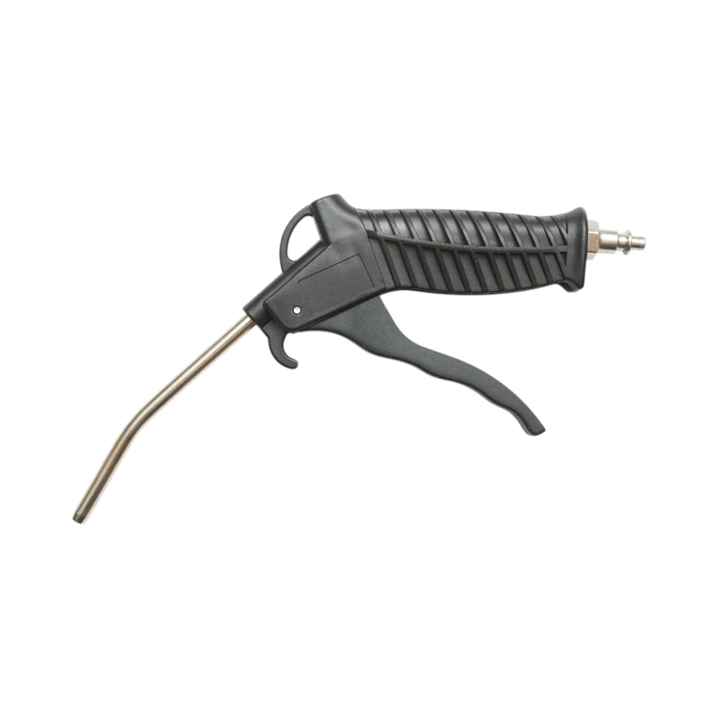 Pistola di soffiaggio ad aria compressa con ugello da 120 mm, tubo a spirale da 5 m e attacco rapido femmina da 1/4