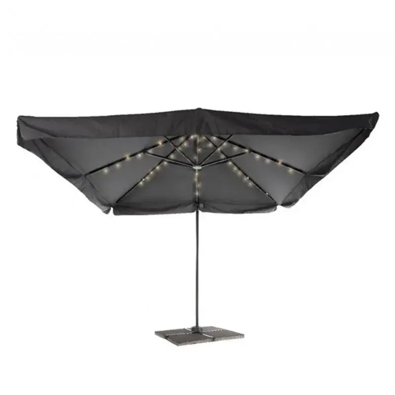 Luci solari per ombrellone da esterno 72 LED luce calda Ø 120 cm