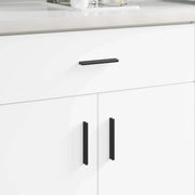 Manico 12 pcs Nero 106 x 7,4 x 15,5 mm Alluminio