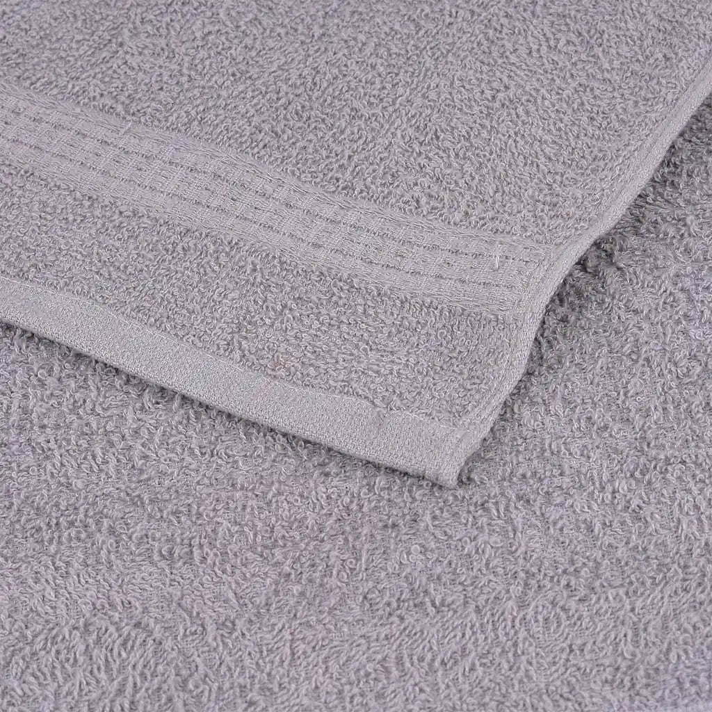 Asciugamani da bagno FROGN 4 pz Grigio 100x150 cm 360 g/m² 136837